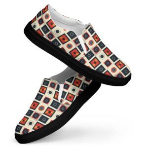 Zapatillas de lona sin cordones para mujer Retro sin 11
